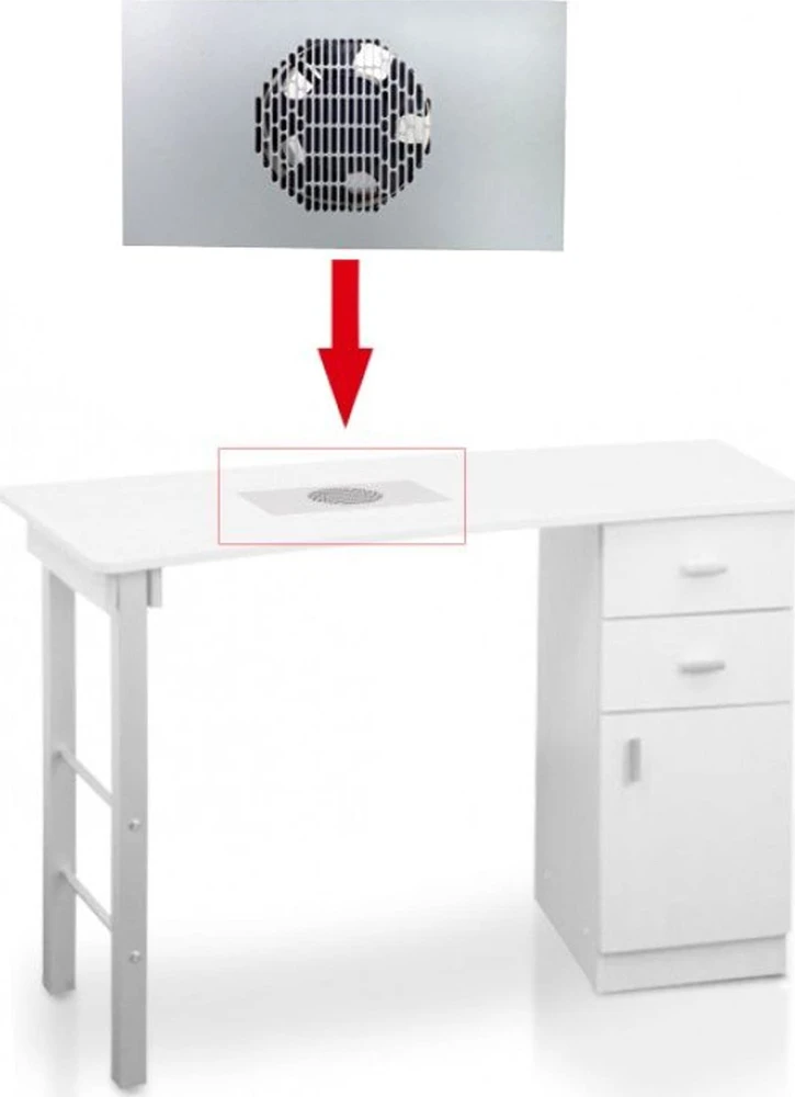 Activeshop Manikiūro dulkių surinkėjas Dust collector BUILT-IN Sidabrinis 40W