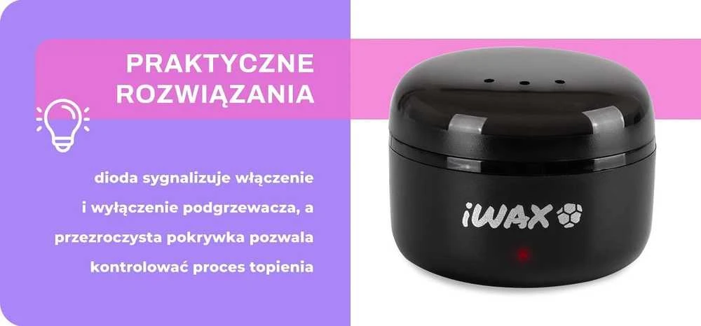 Activeshop Kompaktiškas vaško šildytuvas iWax Mini