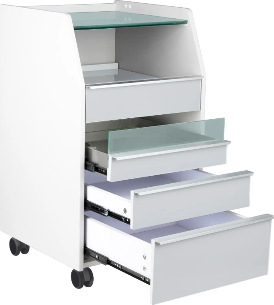 Activeshop Kosmetologinis vežimėlis su integruotu UV sterilizatoriumi 984 Pilkas