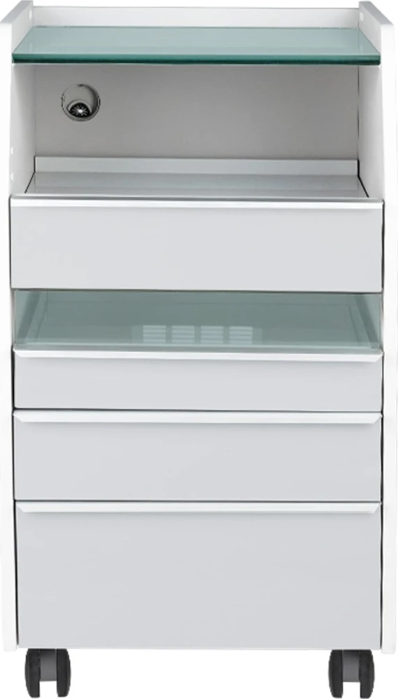 Activeshop Kosmetologinis vežimėlis su integruotu UV sterilizatoriumi 984 Pilkas