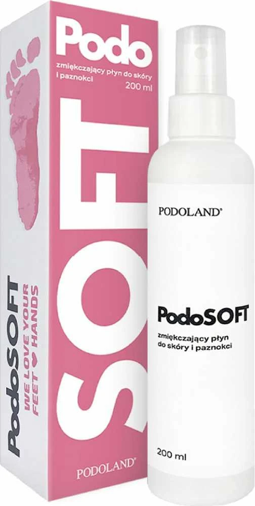 Activeshop Podoland PodoSoft – Minkštinamasis skystis odai ir nagams (200 ml)