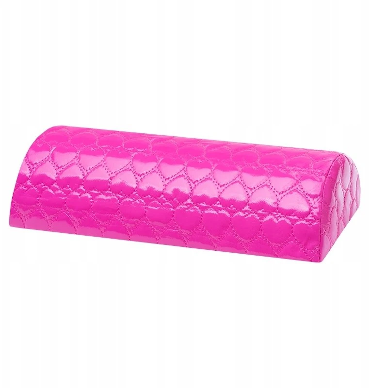 Activeshop Manikiūro pagalvėlė rožinė su širdelių raštu