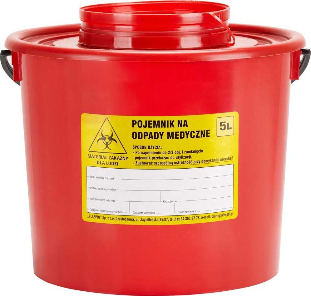 Activeshop Medicininis atliekų konteineris 5 L