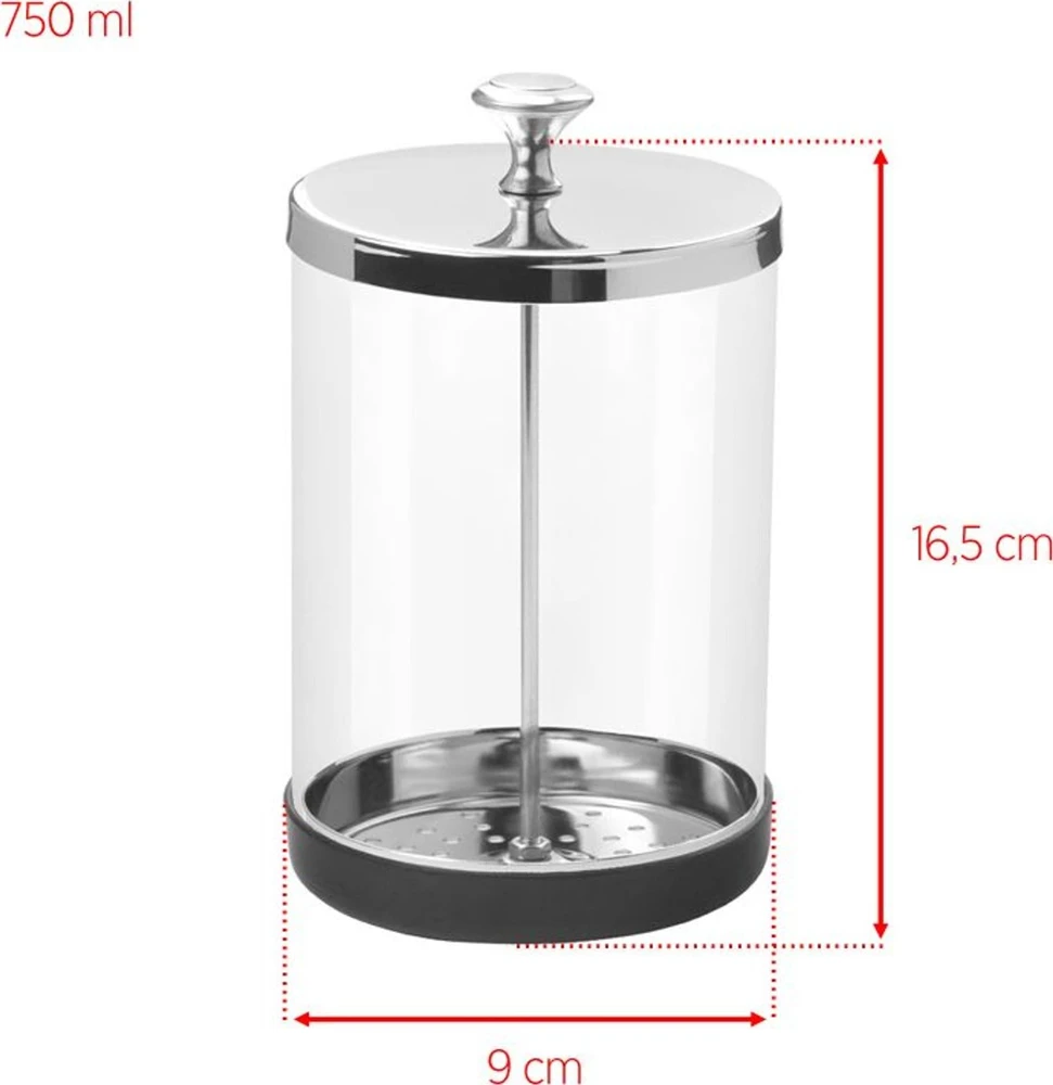 Activeshop Stiklinis indas įrankių dezinfekcijai, 750ml
