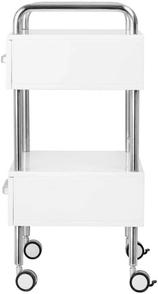 Activeshop Kosmetologinis vežimėlis 6051 Baltas