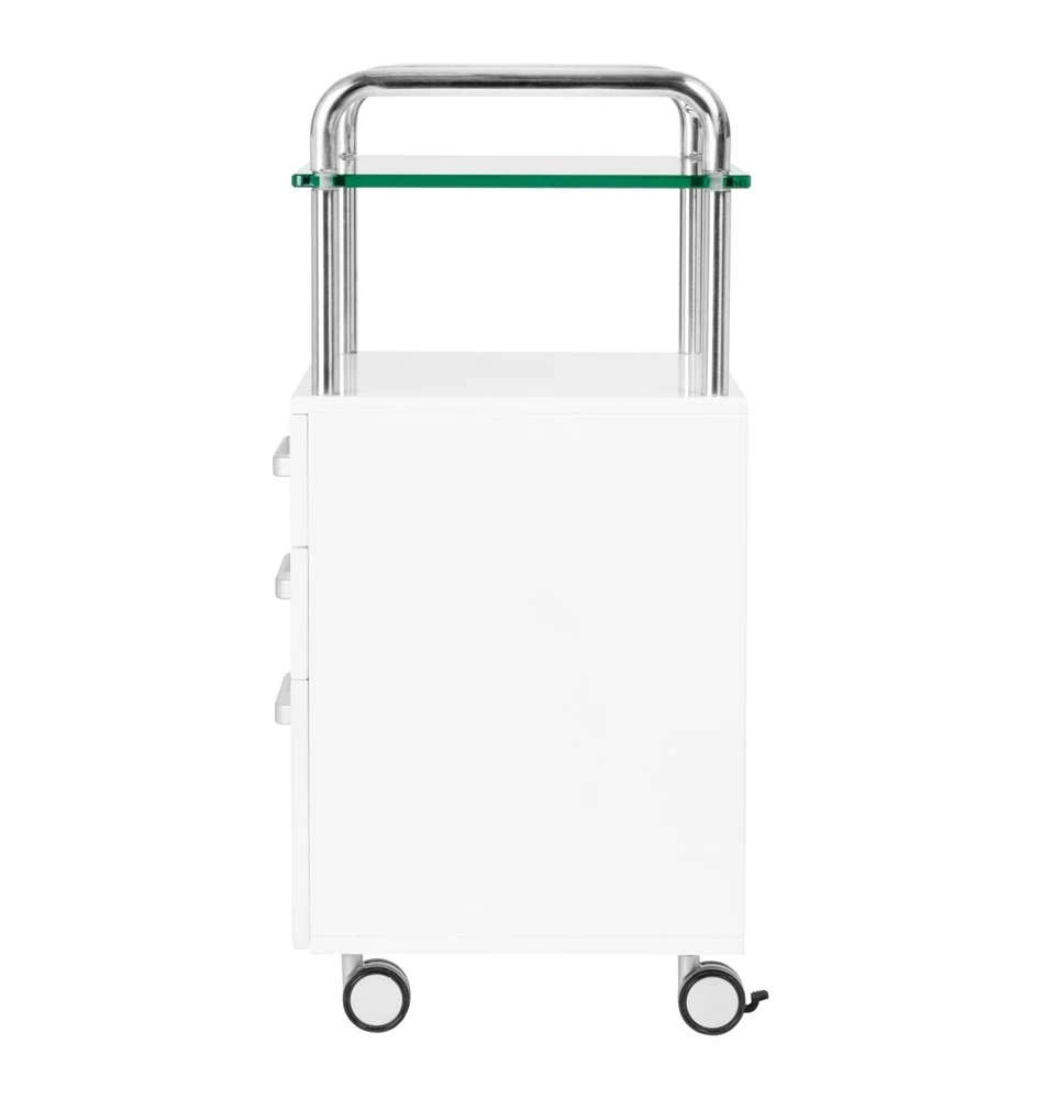 Activeshop Kosmetologinis vežimėlis 6050 Baltas