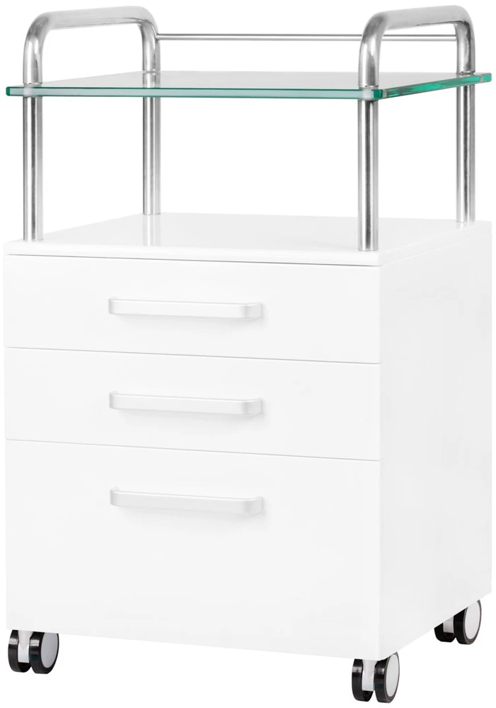 Activeshop Kosmetologinis vežimėlis 6050 Baltas