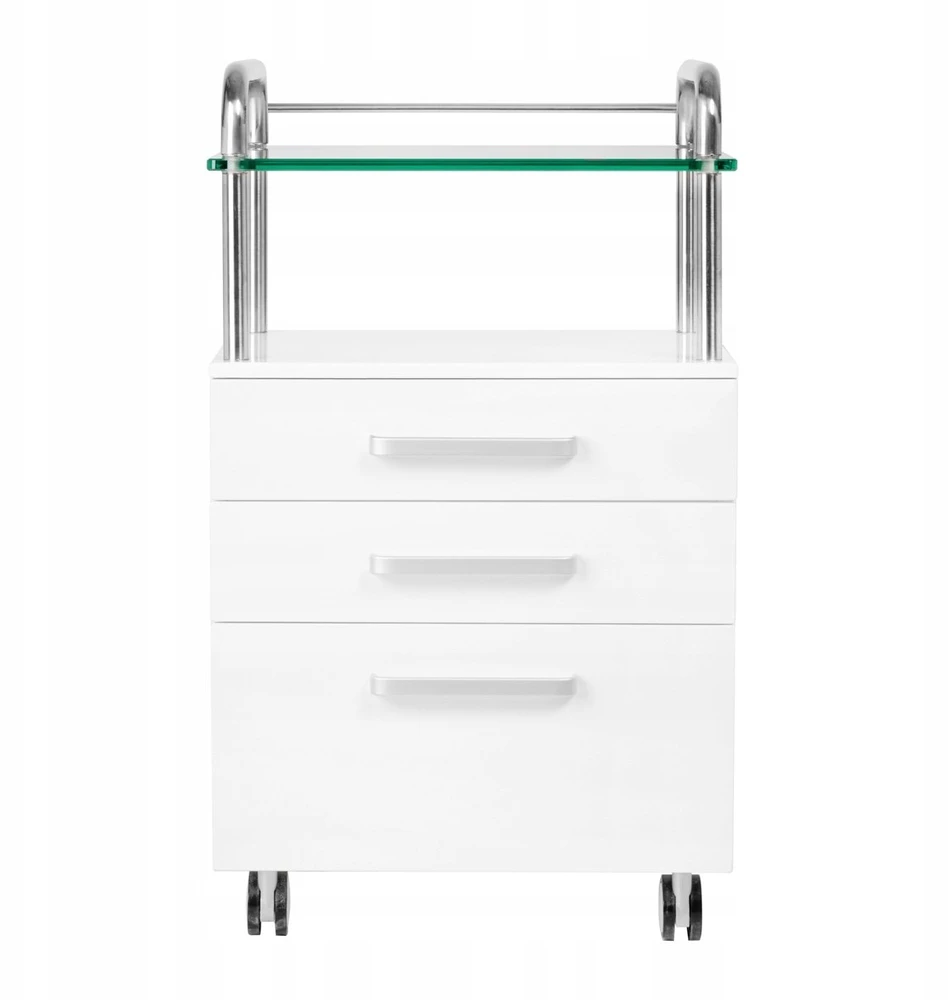 Activeshop Kosmetologinis vežimėlis 6050 Baltas