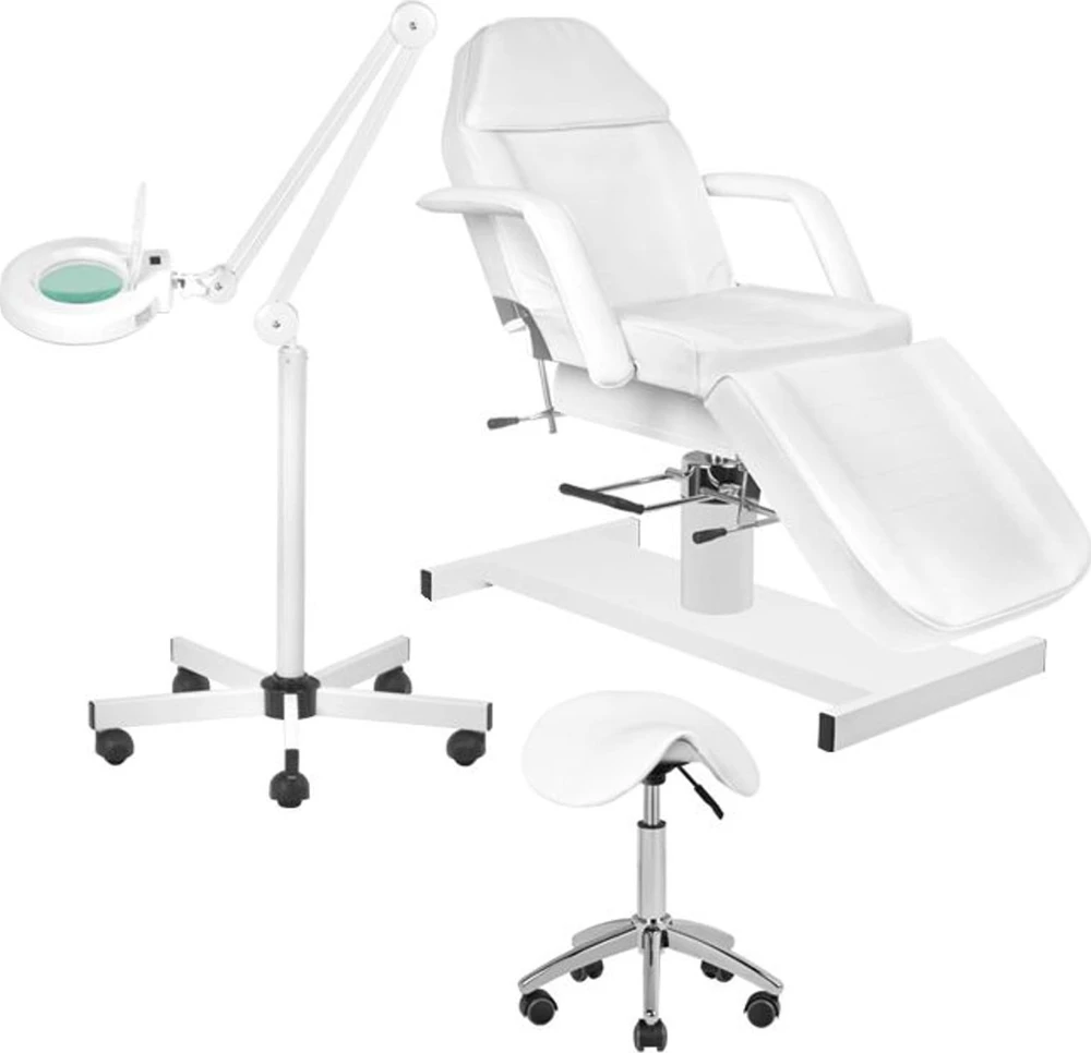 Activeshop Kosmetologinis fotelis su lempa A-210