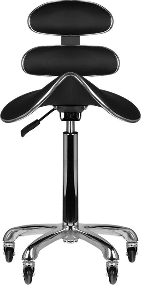 Activeshop Meistro kėdutė STOOL BEAUTY ROLL SPEED Juodas