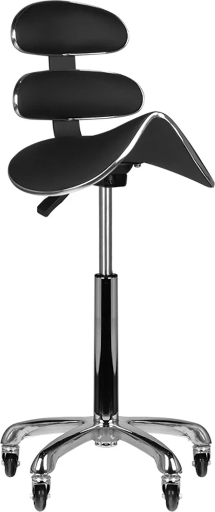 Activeshop Meistro kėdutė STOOL BEAUTY ROLL SPEED Juodas