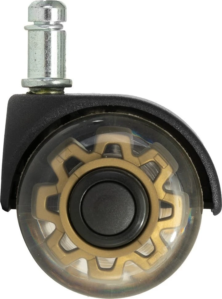 Activeshop „Roll Speed Duo“ stumiami taburetės ratukai, 5 vnt. rinkinys