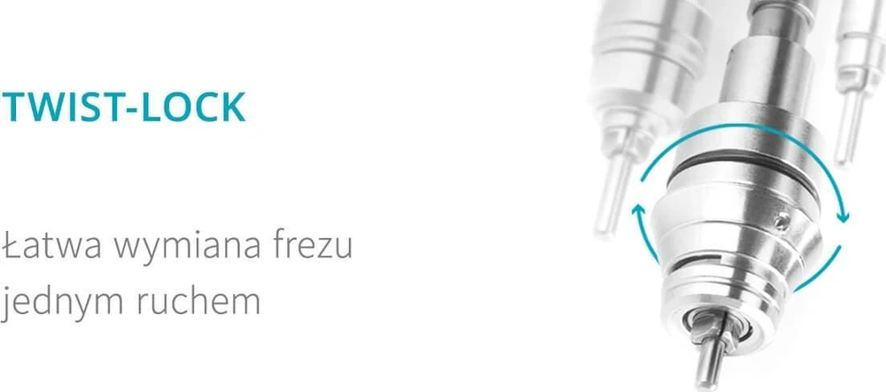 Activeshop Profesionali nagų freza Saeyang Marathon Handy Eco + antgalis SDE-BS50S1