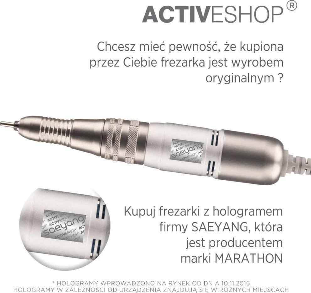 Activeshop Profesionali nagų freza Saeyang Marathon Handy 700 2in1 – manikiūrui ir pedikiūrui