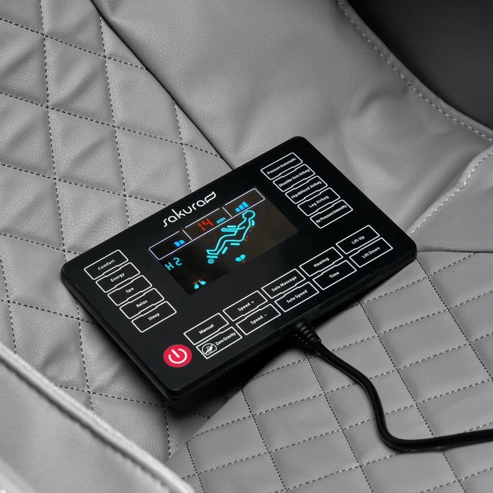 Activeshop Masažinis krėslas Sakura 305 Pilkas