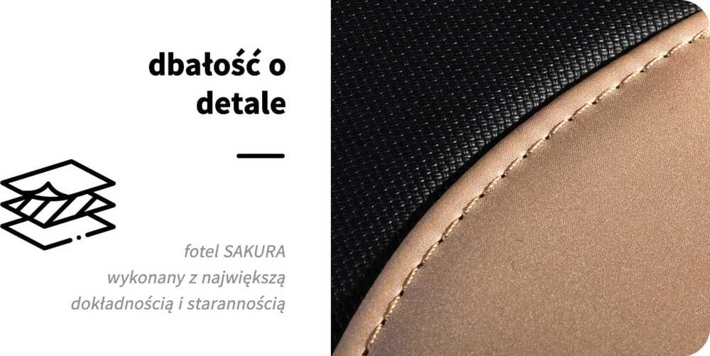 Activeshop Masažinis krėslas Sakura Luxury 808 Juodas and rusvai gelsvas