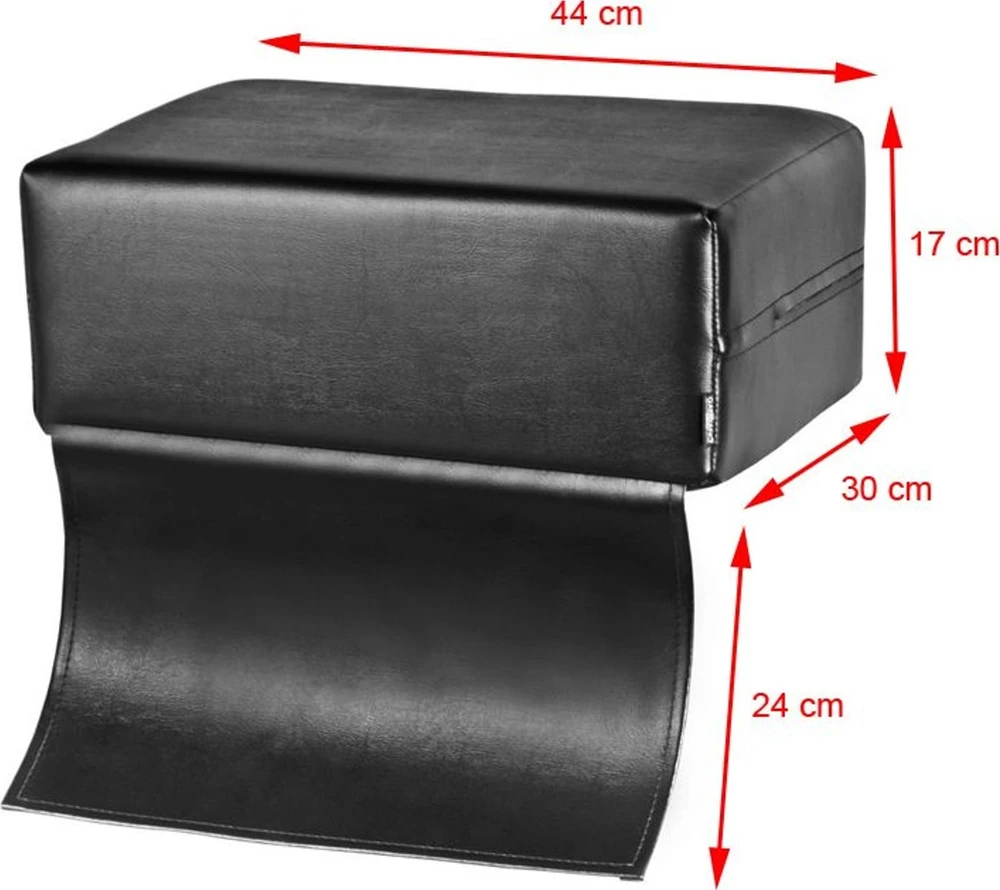 Activeshop Vaikiškas kirpyklos kėdės paaukštinimas Box Juodas