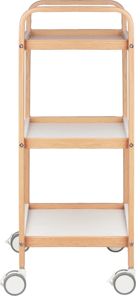 Activeshop Kosmetologinis vežimėlis BEAUTY WOOD
