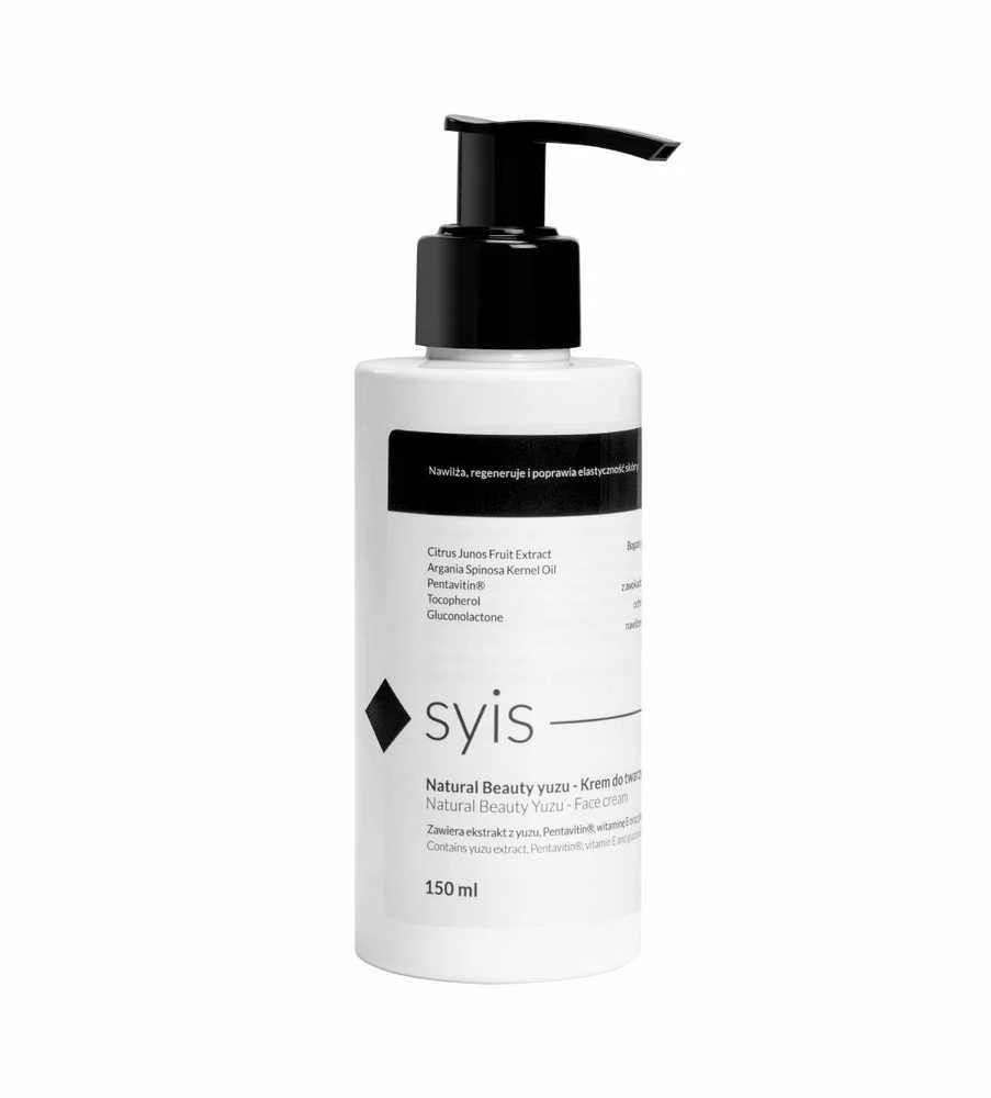 Activeshop Veido kremas su yuzu ekstraktu SYIS Natural Beauty 150 ml