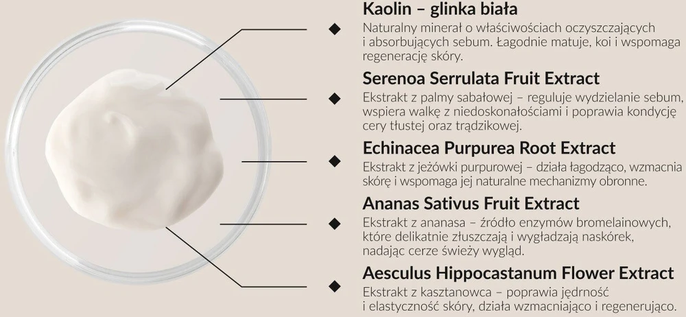 Activeshop Balansuojanti kreminė veido kaukė SYIS 250 ml