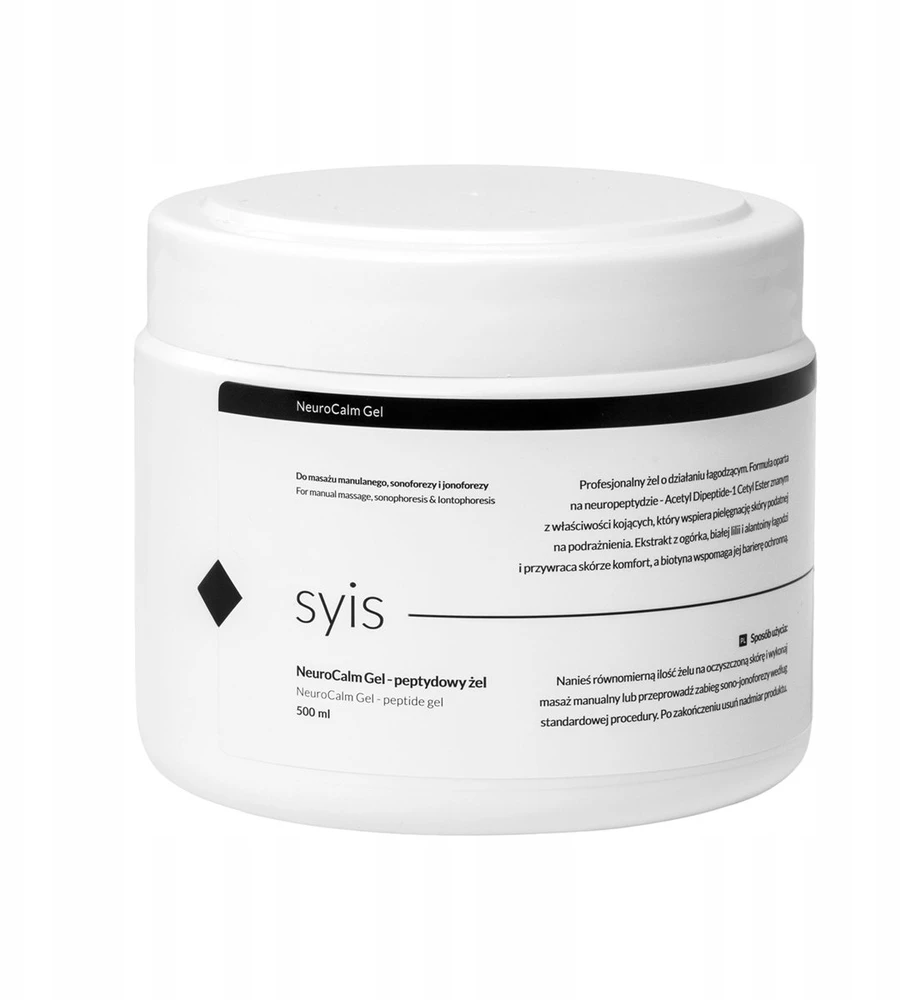 „Activeshop Syis NeuroCalm“ gelis – peptidinis gelis rankiniam masažui, sonoforezei ir jontoforezei, 500 ml