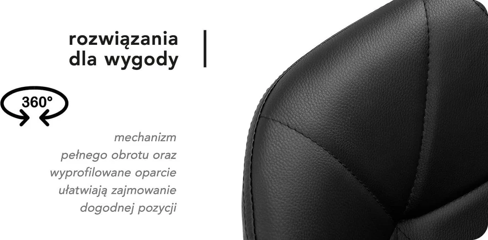 Activeshop Kosmetologinė meistro kėdutė QS-06B Juodas