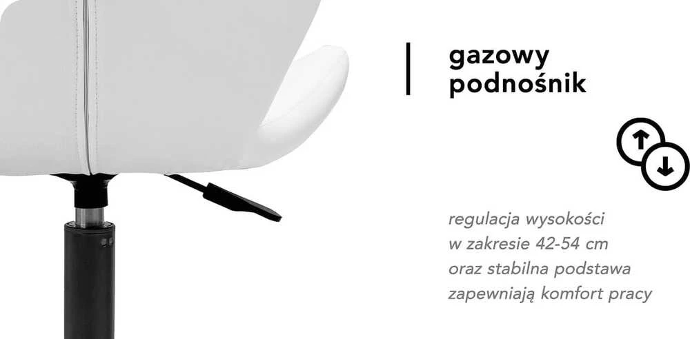 Activeshop Kosmetologinė meistro kėdutė QS-06B Baltas