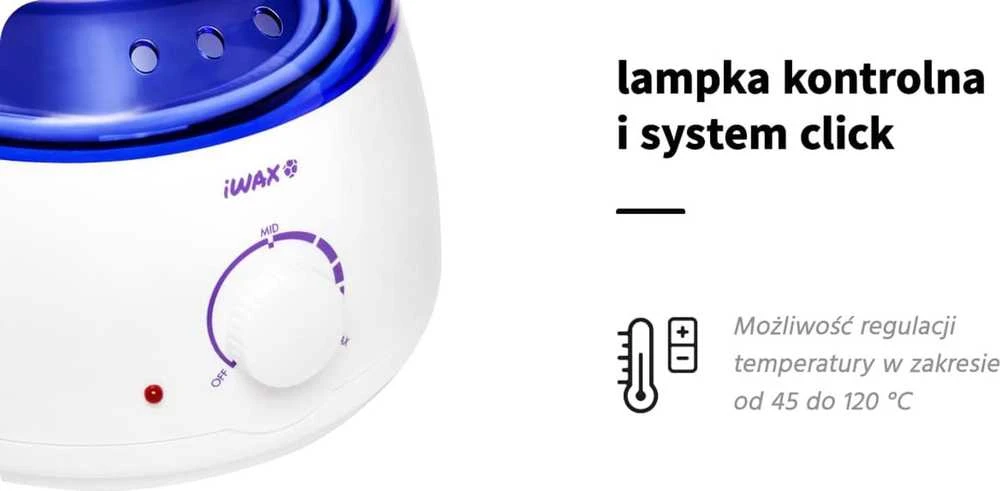 Activeshop Vaško šildytuvas iWAX 100 baltas