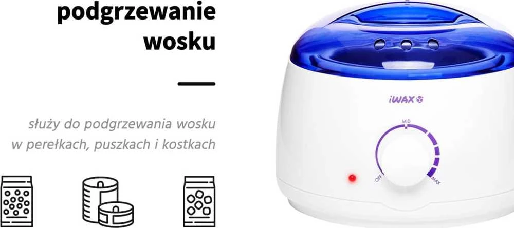 Activeshop Vaško šildytuvas iWAX 100 baltas