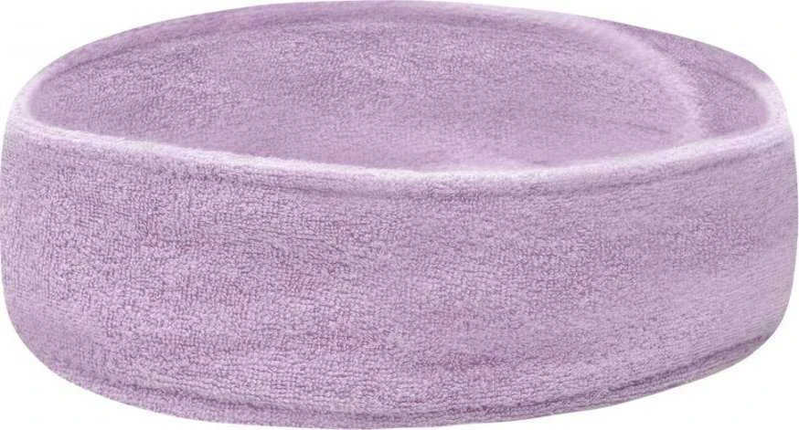 Activeshop Violetinė frotinė kosmetinė galvos juosta