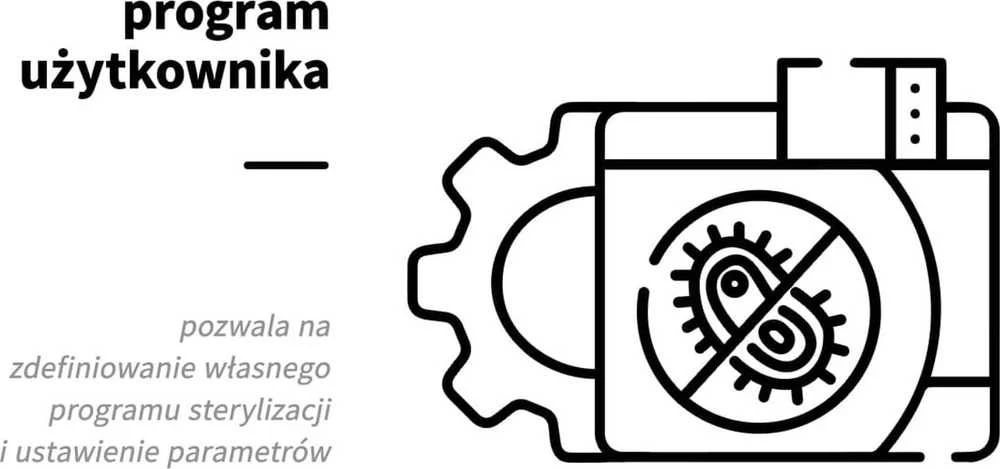 Activeshop Sterilizatorius autoklavas WOSON 8L 1,5kw B klasė (medicininis)