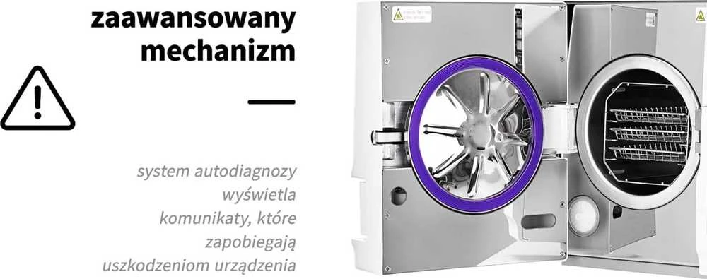 Activeshop Sterilizatorius autoklavas WOSON 8L 1,5kw B klasė (medicininis)