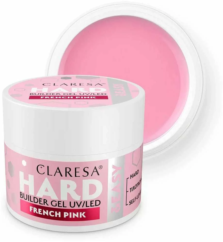 Activeshop Claresa Hard&easy statybinis gelis prancūziškai rožinis 12g