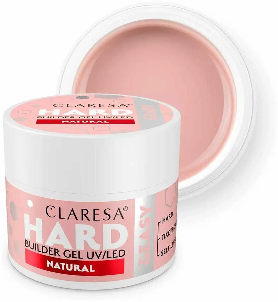 Activeshop Claresa Hard&easy natūralus statybinis gelis 12 g