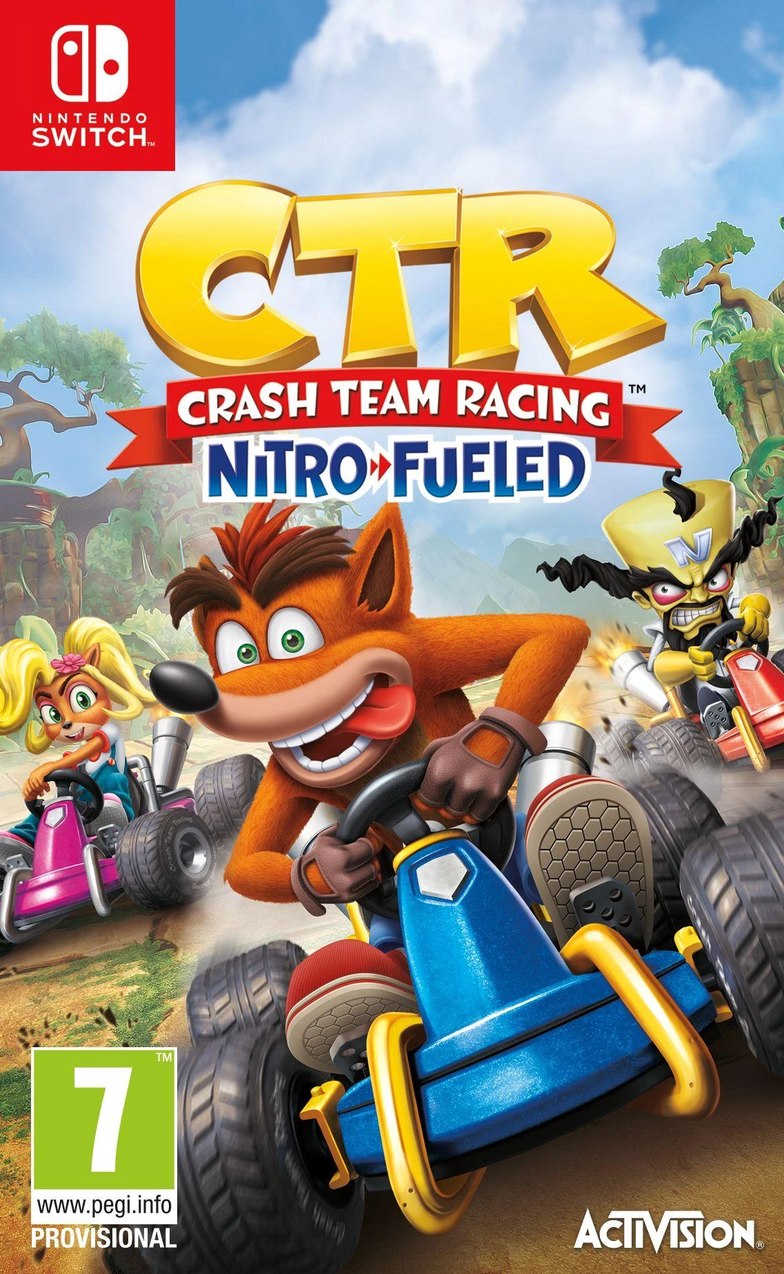ACTIVISION Crash Team Racing Nitro-kuras SWITCH LT