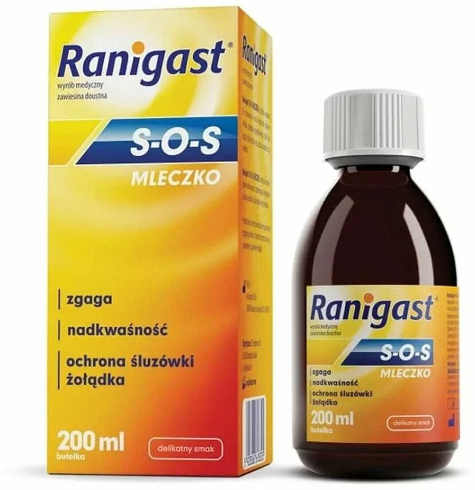 Ranigast S.O.S. skystis nuo rėmens su pakuote