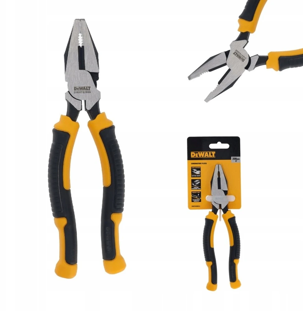 ACV Kombinuotos replės DeWalt DWHT82809-0; 200 mm