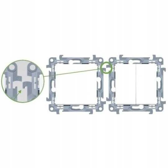 Kontakt Simon SKIRTAS JUNGTIS 16A Z.AUTO Juodas SIMO