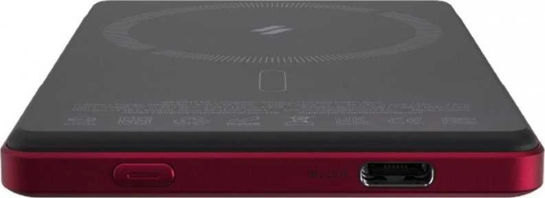 Adam Elements Gravity C5 Magnetic Wireless 5000 mAh raudona