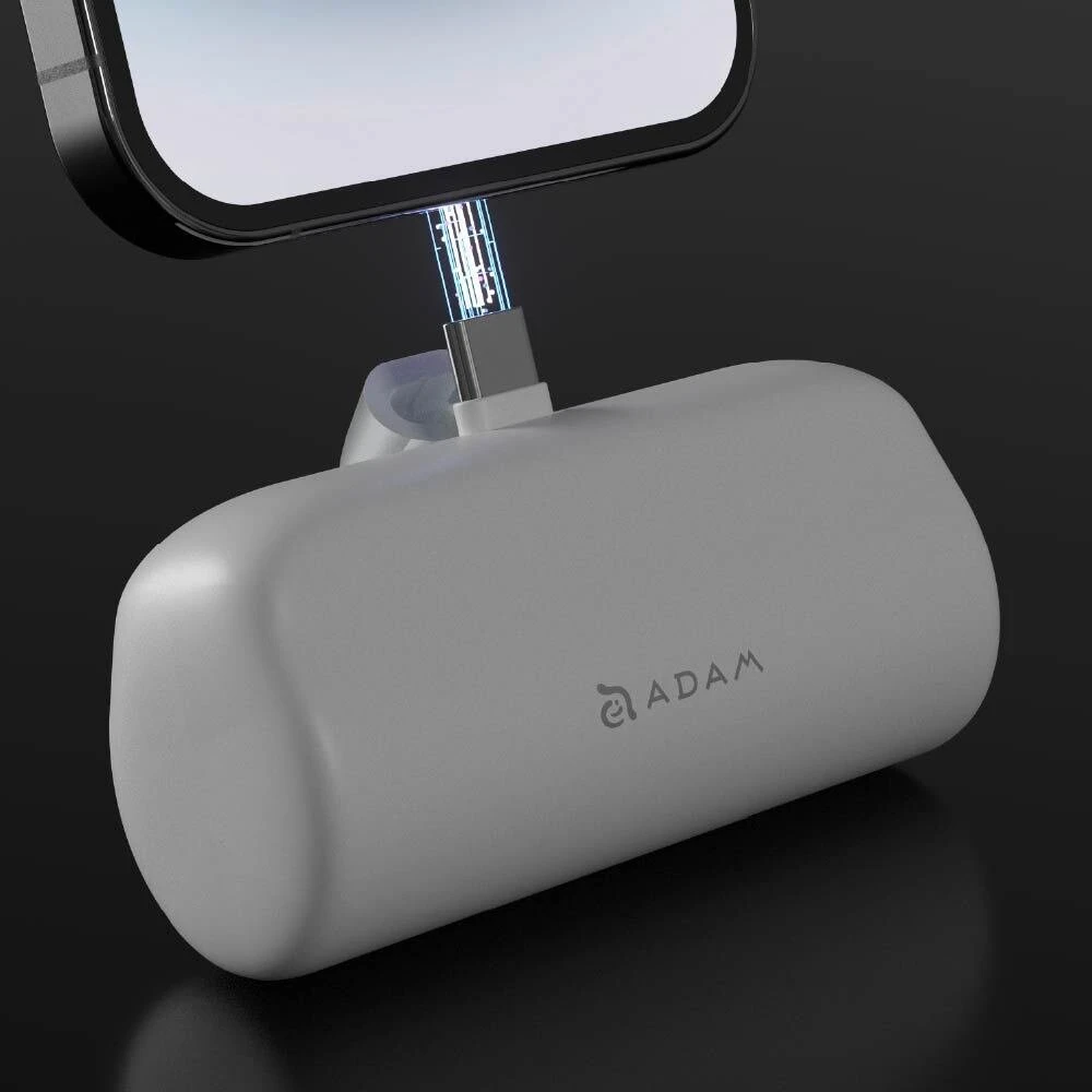 Adam Elements Gravity P5C Pocket USB-C 5000 mAh balta