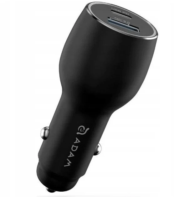 „Adam Elements“ „Adam Elements Omnia C1 Pro“ įkroviklis – USB-C/USB-A automobilinis įkroviklis, 83 W, juodas – saugumo garantija. Paprasti mokėjimai.