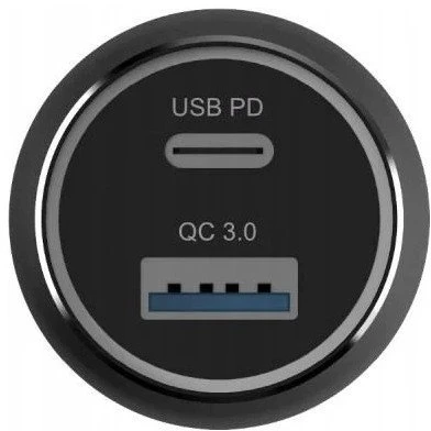 „Adam Elements“ „Adam Elements Omnia C1 Pro“ įkroviklis – USB-C/USB-A automobilinis įkroviklis, 83 W, juodas – saugumo garantija. Paprasti mokėjimai.