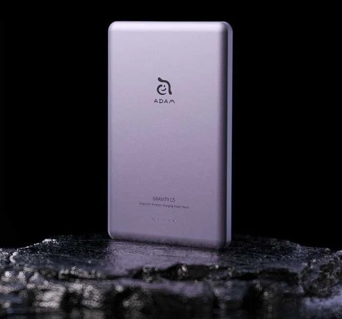 Adam Elements Gravity C5 Magnetic Wireless 5000 mAh violetinė