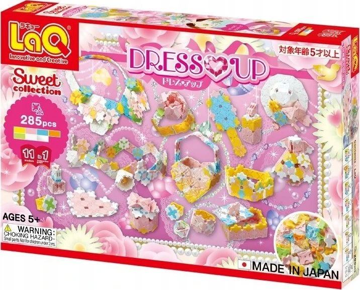 Konstruktorius LaQ „Sweet Collection Dress Up”
