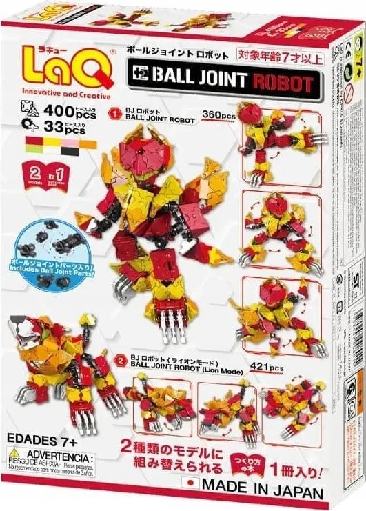 Konstruktorius LaQ „Ball Joint Robot” / 400 detalių
