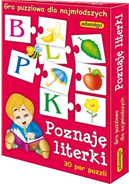 Dėlionės žaidimas „Adamigo Meet the Letters“ – 5581