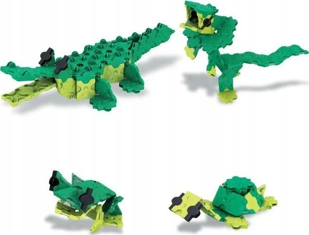 Yoshiritsu Japoniškas edukacinis konstruktorius LAQ Animal World Alligator, nuo 3 m.
