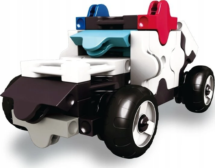 Yoshiritsu Japoniškas edukacinis konstruktorius LAQ HAMACRON Mini Police Car, nuo 3 m.