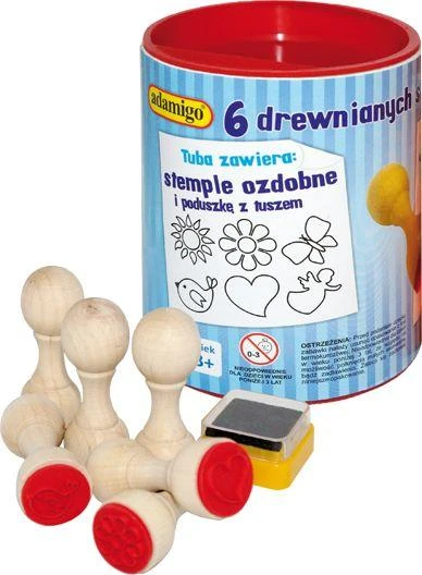 Adamigo mediniai dekoratyviniai antspaudai 6 vnt