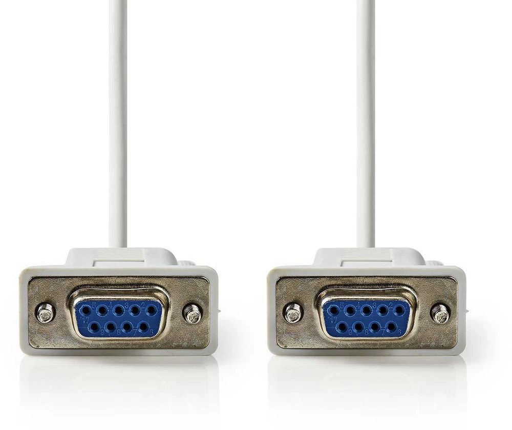 Nedis Adaptec Kabelis połączeniowy DB9:F - DB9:F 1.8m 1:1